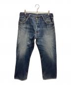 YAMANEヤマネ）の古着「デニムパンツ」｜インディゴ
