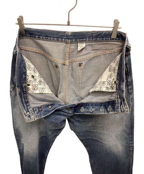 YAMANE（ヤマネ）YAMANE (ヤマネ) デニムパンツ インディゴ サイズ:SIZE W35×L33の古着・服飾アイテム