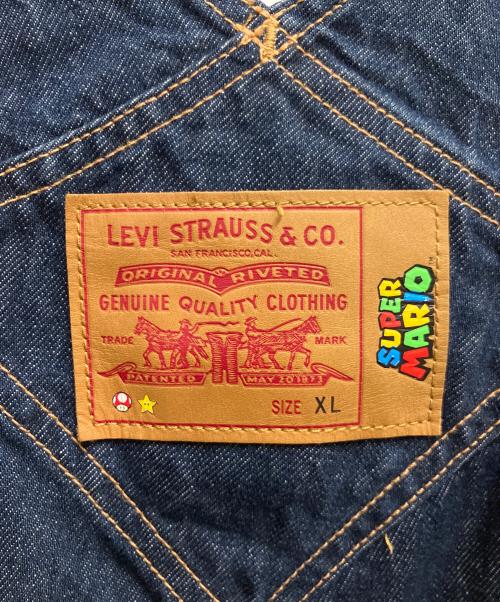 LEVI'S（リーバイス）LEVI'S (リーバイス) スーパーマリオ (スーパーマリオ) オーバーオール インディゴ サイズ:SIZE XLの古着・服飾アイテム