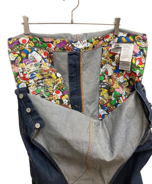 LEVI'S（リーバイス）LEVI'S (リーバイス) スーパーマリオ (スーパーマリオ) オーバーオール インディゴ サイズ:SIZE XLの古着・服飾アイテム