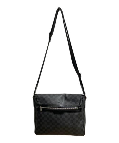 LOUIS VUITTON（ルイ ヴィトン）LOUIS VUITTON (ルイ ヴィトン) ダミエ・グラフィット ダニエルMM ショルダーバッグ グレーの古着・服飾アイテム