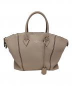 LOUIS VUITTONルイ ヴィトン）の古着「パルナセア ロックイットMM ハンドバッグ」｜ベージュ