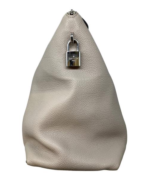 LOUIS VUITTON（ルイ ヴィトン）LOUIS VUITTON (ルイ ヴィトン) パルナセア ロックイットMM ハンドバッグ ベージュの古着・服飾アイテム