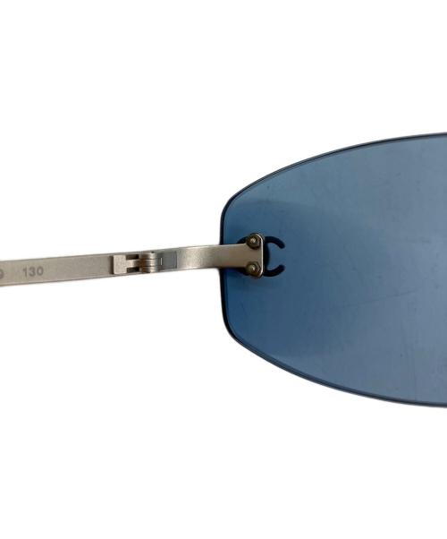 CHANEL（シャネル）CHANEL (シャネル) サングラス ブルー サイズ:54□19-130の古着・服飾アイテム