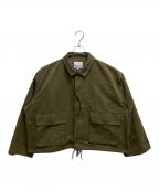 solamonat pocheソラモナ ポッシェ）の古着「ミリタリージャケット」｜オリーブ