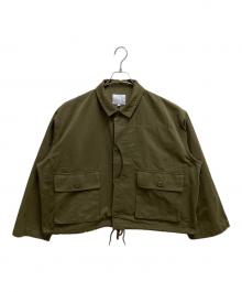 solamonat poche（ソラモナ ポッシェ）の古着「ミリタリージャケット」｜オリーブ