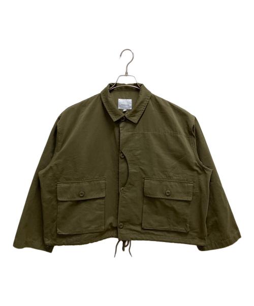 solamonat poche（ソラモナ ポッシェ）solamonat poche (ソラモナ ポッシェ) ミリタリージャケット オリーブ サイズ:SIZE 2の古着・服飾アイテム