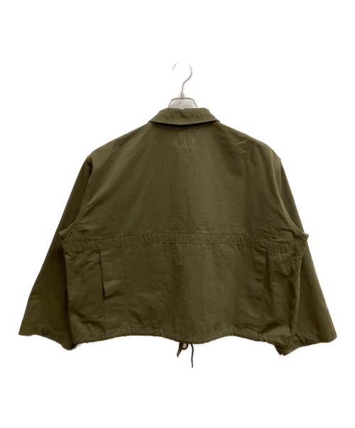 solamonat poche（ソラモナ ポッシェ）solamonat poche (ソラモナ ポッシェ) ミリタリージャケット オリーブ サイズ:SIZE 2の古着・服飾アイテム