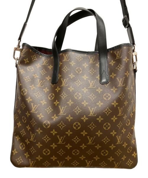 LOUIS VUITTON（ルイ ヴィトン）LOUIS VUITTON (ルイ ヴィトン) モノグラム マカサー デイヴィス 2WAYバッグ ブラウン×ブラックの古着・服飾アイテム