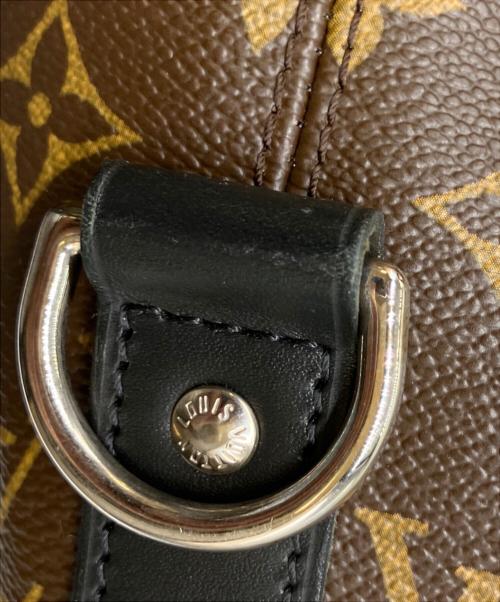 LOUIS VUITTON（ルイ ヴィトン）LOUIS VUITTON (ルイ ヴィトン) モノグラム マカサー デイヴィス 2WAYバッグ ブラウン×ブラックの古着・服飾アイテム