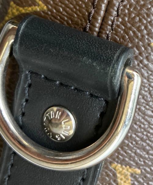 LOUIS VUITTON（ルイ ヴィトン）LOUIS VUITTON (ルイ ヴィトン) モノグラム マカサー デイヴィス 2WAYバッグ ブラウン×ブラックの古着・服飾アイテム