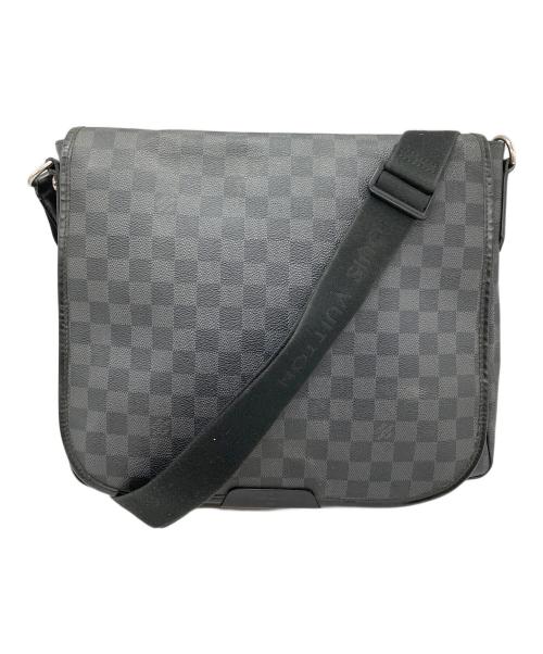 LOUIS VUITTON（ルイ ヴィトン）LOUIS VUITTON (ルイ ヴィトン) ダミエ・グラフィット ダニエルMM ショルダーバッグ グレーの古着・服飾アイテム