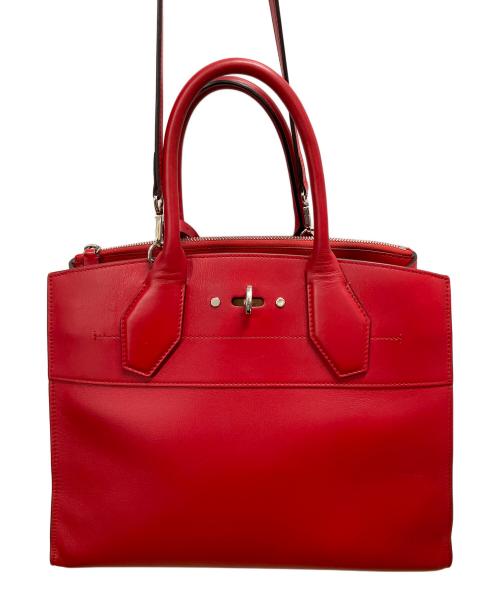 LOUIS VUITTON（ルイ ヴィトン）LOUIS VUITTON (ルイ ヴィトン) シティスティーマーPM 2WAYバッグ レッドの古着・服飾アイテム