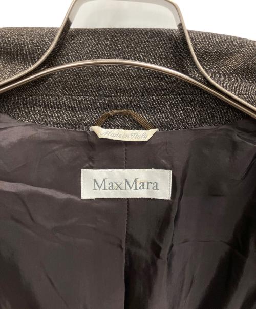 MaxMara（マックスマーラ）MaxMara (マックスマーラ) ショートコート ブラウン サイズ:SIZE 48の古着・服飾アイテム