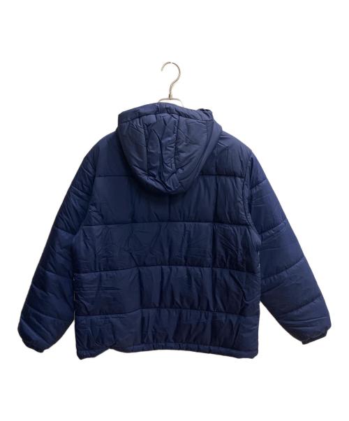adidas（アディダス）adidas (アディダス) ORIGINALS PADDED HOODED PUFFER JACKET 中綿ジャケット ブルー サイズ:SIZE L 未使用品の古着・服飾アイテム