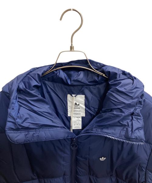 adidas（アディダス）adidas (アディダス) ORIGINALS PADDED HOODED PUFFER JACKET 中綿ジャケット ブルー サイズ:SIZE L 未使用品の古着・服飾アイテム