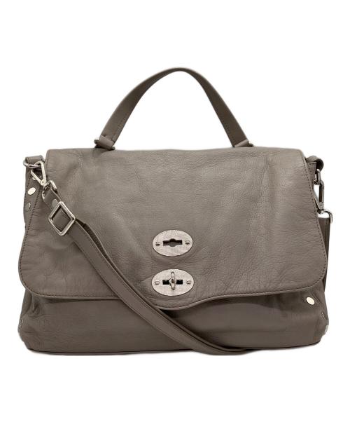 zanellato（ザネラート）zanellato (ザネラート) POSTINA　2WAYショルダーバッグ グレーの古着・服飾アイテム