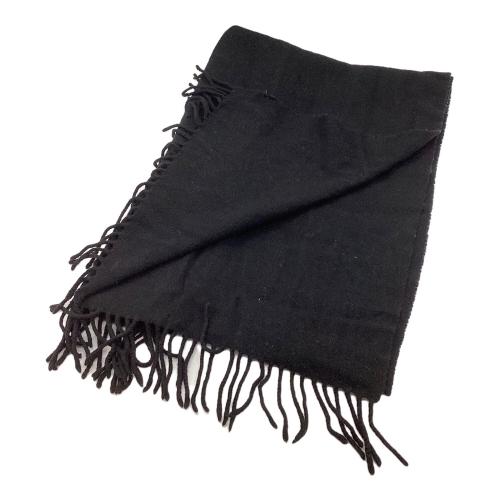 Acne studios（アクネ ストゥディオス）Acne studios (アクネ ストゥディオス) マフラー ブラックの古着・服飾アイテム