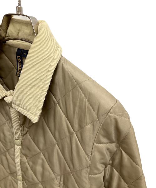 LAVENHAM（ラベンハム）LAVENHAM (ラベンハム) キルティングコート ベージュ サイズ:SIZE Mの古着・服飾アイテム