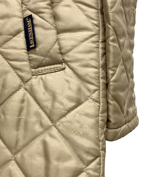 LAVENHAM（ラベンハム）LAVENHAM (ラベンハム) キルティングコート ベージュ サイズ:SIZE Mの古着・服飾アイテム