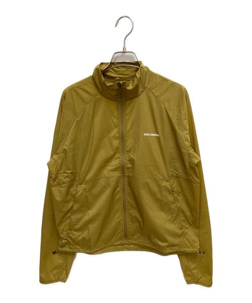 SALOMON（サロモン）SALOMON (サロモン) シェイクアウトフライジャケット ナイロンジャケット ベージュ サイズ:SIZE S 未使用品の古着・服飾アイテム