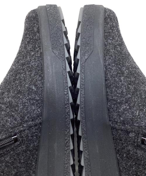 pomar（ポマール）pomar (ポマール) MALLA Women's GORE-TEX® Felt Chelsea boots ブーツ ブラック サイズ:SIZE 38の古着・服飾アイテム