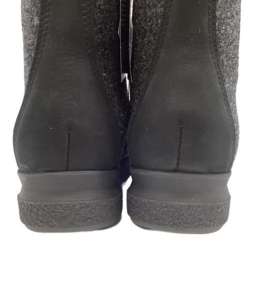 pomar（ポマール）pomar (ポマール) MALLA Women's GORE-TEX® Felt Chelsea boots ブーツ ブラック サイズ:SIZE 38の古着・服飾アイテム