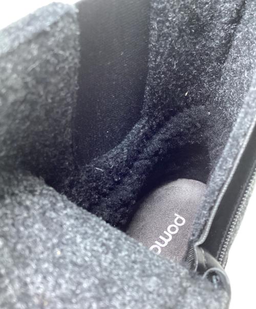 pomar（ポマール）pomar (ポマール) MALLA Women's GORE-TEX® Felt Chelsea boots ブーツ ブラック サイズ:SIZE 38の古着・服飾アイテム