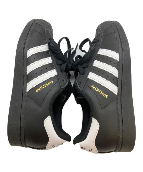 adidas（アディダス）adidas (アディダス) SUPER STAR スニーカー ブラック サイズ:SIZE 23cmの古着・服飾アイテム