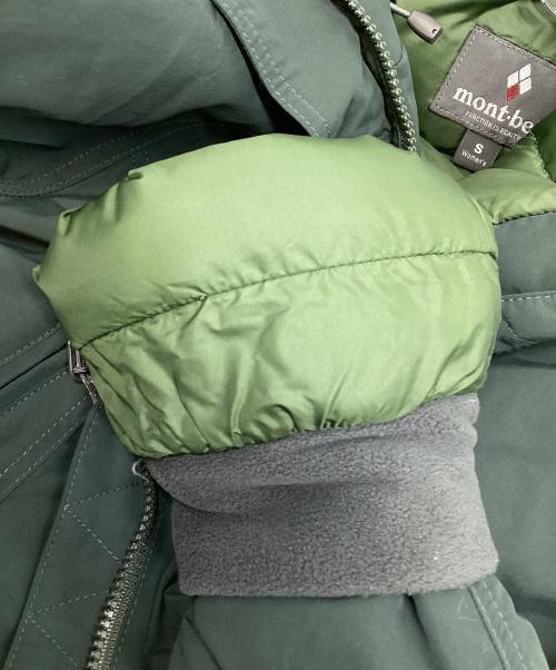 mont-bell（モンベル）mont-bell (モンベル) ハスキーコート ダウンコート グリーン サイズ:SIZE Sの古着・服飾アイテム