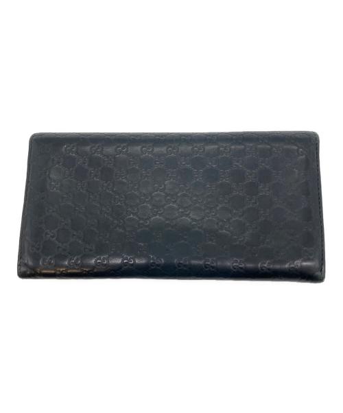 GUCCI（グッチ）GUCCI (グッチ) グッチシマ 長財布 ブラックの古着・服飾アイテム