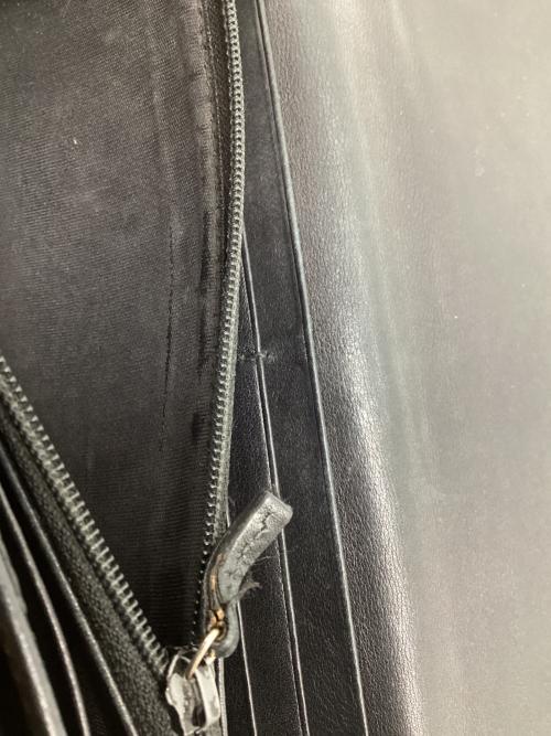 GUCCI（グッチ）GUCCI (グッチ) グッチシマ 長財布 ブラックの古着・服飾アイテム