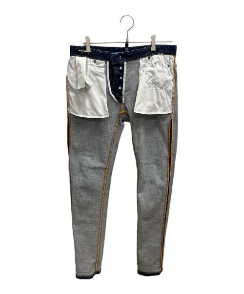DSQUARED2（ディースクエアード）DSQUARED2 (ディースクエアード) Skater Jean デニムパンツ インディゴ サイズ:SIZE 50の古着・服飾アイテム