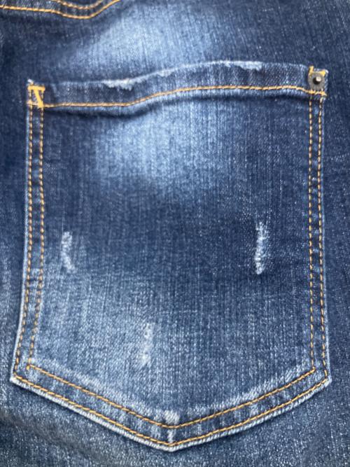 DSQUARED2（ディースクエアード）DSQUARED2 (ディースクエアード) Skater Jean デニムパンツ インディゴ サイズ:SIZE 50の古着・服飾アイテム