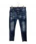 DSQUARED2（ディースクエアード）の古着「Skater Jean デニムパンツ」｜インディゴ