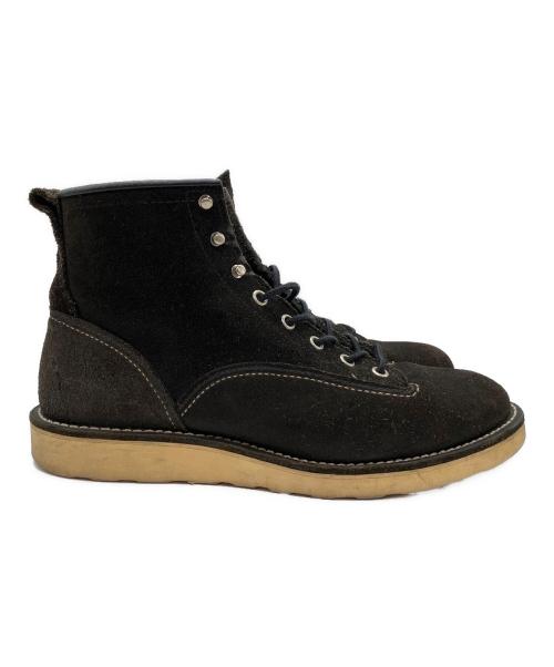 RED WING（レッドウィング）RED WING (レッドウィング) ラインマン　ブーツ ブラック サイズ:SIZE 25.5cmの古着・服飾アイテム