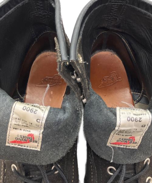 RED WING（レッドウィング）RED WING (レッドウィング) ラインマン　ブーツ ブラック サイズ:SIZE 25.5cmの古着・服飾アイテム