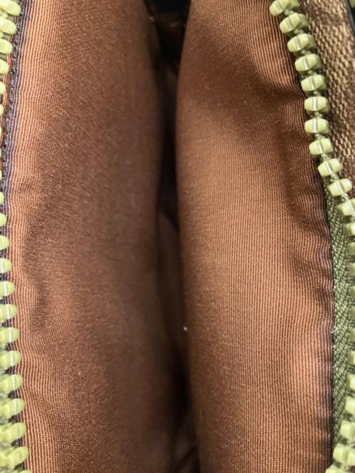 COACH（コーチ）COACH (コーチ) トラック ベルト バッグ・シグネチャー キャンバス・コーチ パッチ ウェストバッグ ベージュ×グリーンの古着・服飾アイテム