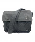 PORTERポーター）の古着「スモーキー SHOULDER BAG ショルダーバッグ」｜ブラック