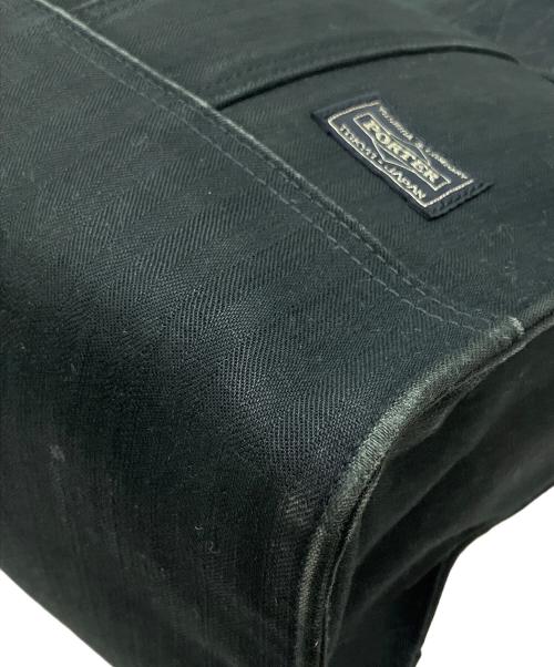 PORTER（ポーター）PORTER (ポーター) キャンバストートバッグ ブラックの古着・服飾アイテム