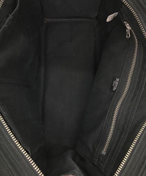 PORTER（ポーター）PORTER (ポーター) キャンバストートバッグ ブラックの古着・服飾アイテム