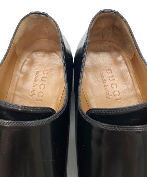 GUCCI（グッチ）GUCCI (グッチ) ダブルモンクストラップシューズ ブラック サイズ:SIZE 7の古着・服飾アイテム
