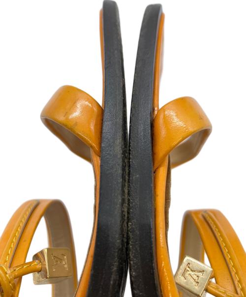 LOUIS VUITTON（ルイ ヴィトン）LOUIS VUITTON (ルイ ヴィトン) サンダル オレンジ サイズ:SIZE 38の古着・服飾アイテム