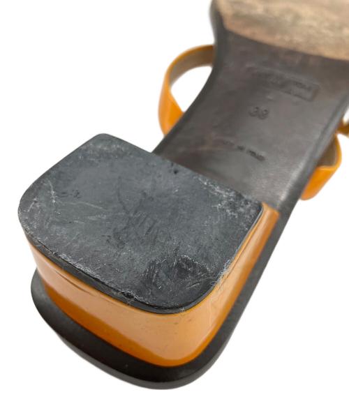 LOUIS VUITTON（ルイ ヴィトン）LOUIS VUITTON (ルイ ヴィトン) サンダル オレンジ サイズ:SIZE 38の古着・服飾アイテム