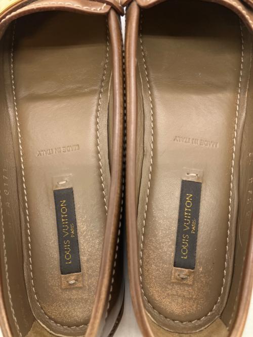 LOUIS VUITTON（ルイ ヴィトン）LOUIS VUITTON (ルイ ヴィトン) ドライビングシューズ ブラウン サイズ:SIZE 34の古着・服飾アイテム