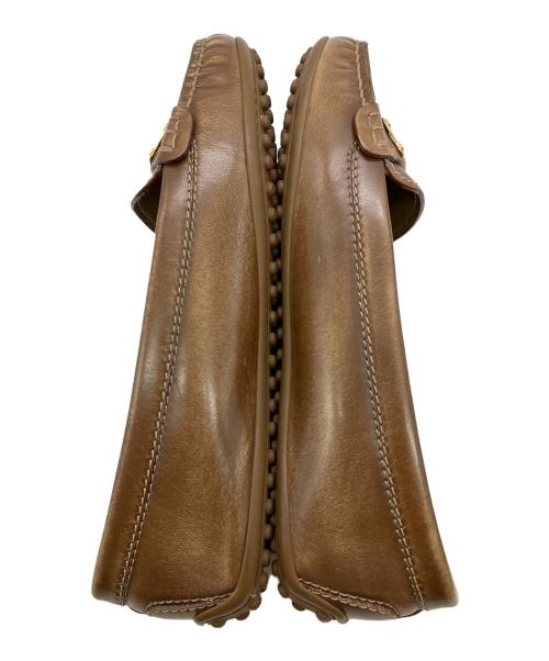 LOUIS VUITTON（ルイ ヴィトン）LOUIS VUITTON (ルイ ヴィトン) ドライビングシューズ ブラウン サイズ:SIZE 34の古着・服飾アイテム