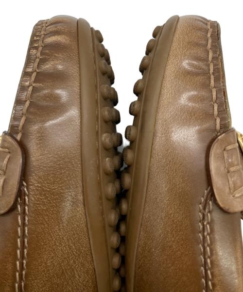 LOUIS VUITTON（ルイ ヴィトン）LOUIS VUITTON (ルイ ヴィトン) ドライビングシューズ ブラウン サイズ:SIZE 34の古着・服飾アイテム