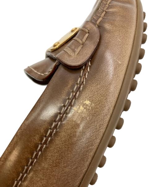 LOUIS VUITTON（ルイ ヴィトン）LOUIS VUITTON (ルイ ヴィトン) ドライビングシューズ ブラウン サイズ:SIZE 34の古着・服飾アイテム