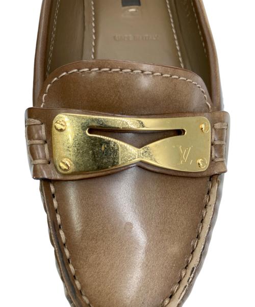 LOUIS VUITTON（ルイ ヴィトン）LOUIS VUITTON (ルイ ヴィトン) ドライビングシューズ ブラウン サイズ:SIZE 34の古着・服飾アイテム
