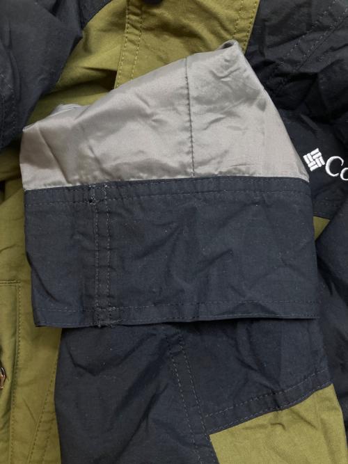 Columbia（コロンビア）Columbia (コロンビア) デクルーズサミットジャケット ナイロンジャケット ブラック×グリーン サイズ:SIZE XLの古着・服飾アイテム